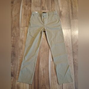 Tan COTTON-ON Chino Pants with Classic Straight-Leg Cut